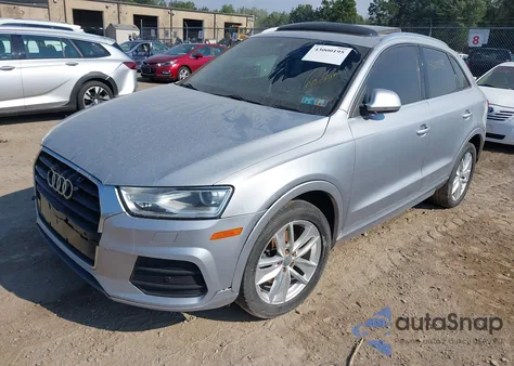 2016 Audi Q3 2.0T Premium Plus from USA, damaged, VIN WA1EFCFS1GR016996